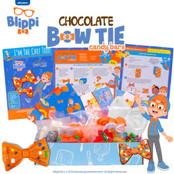 Blippi Bow Tie Candy Bars