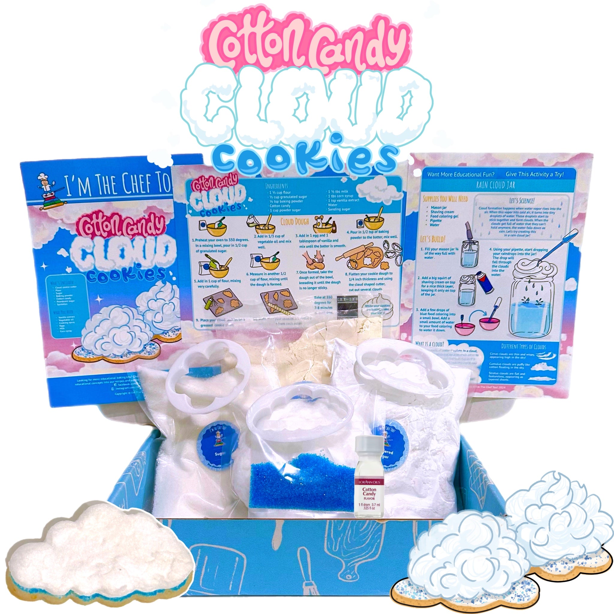 **Limited Time Only** Cotton Candy Cloud Cookies